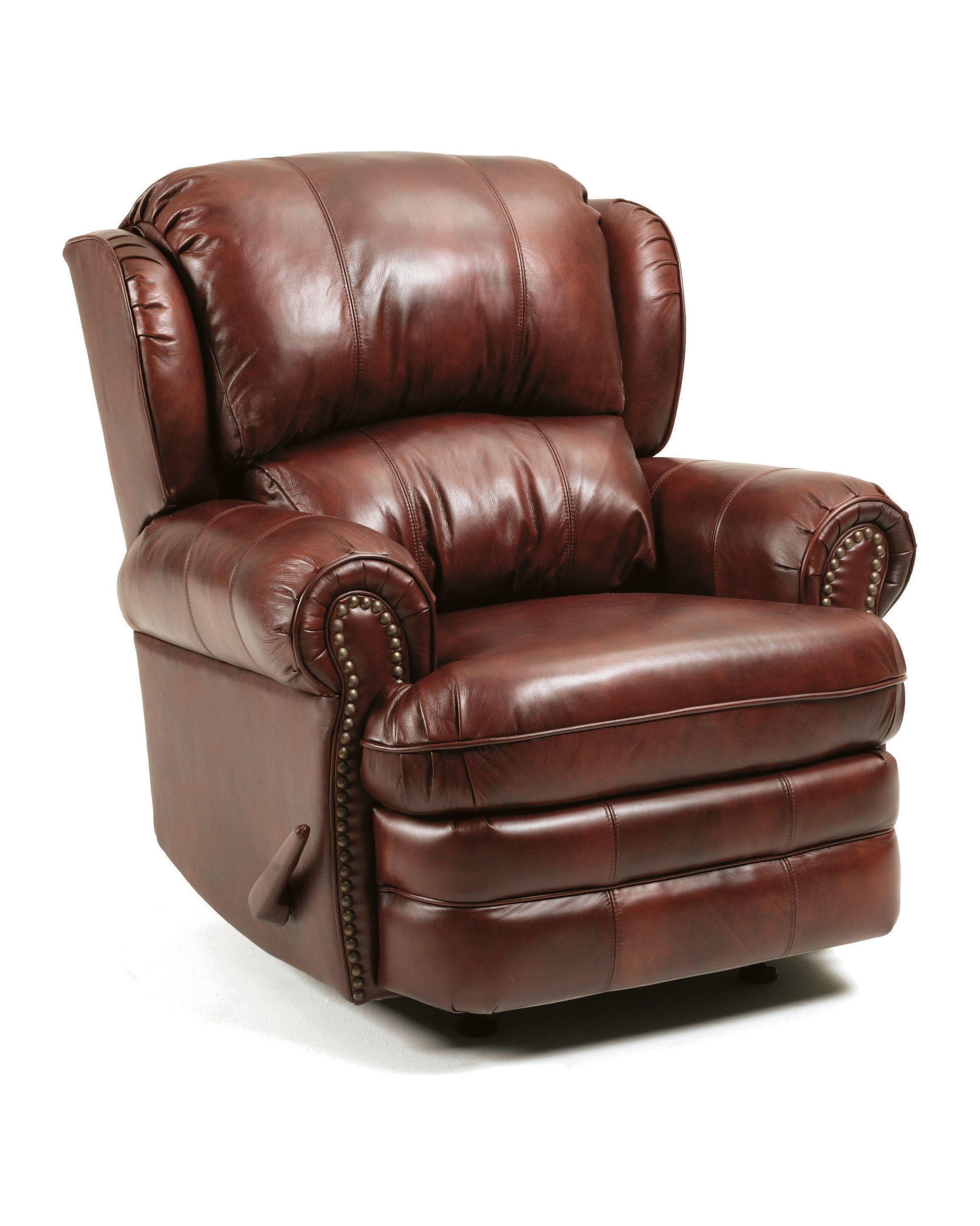 Lane Hancock Traditional Styled Swivel Recliner AHFA Three Way